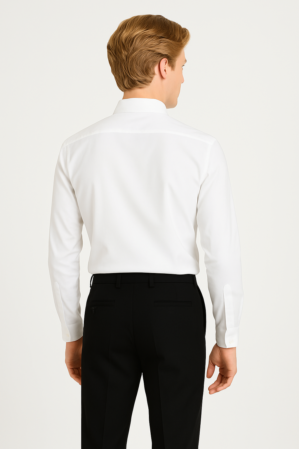 Regal Embroidered White Shirt