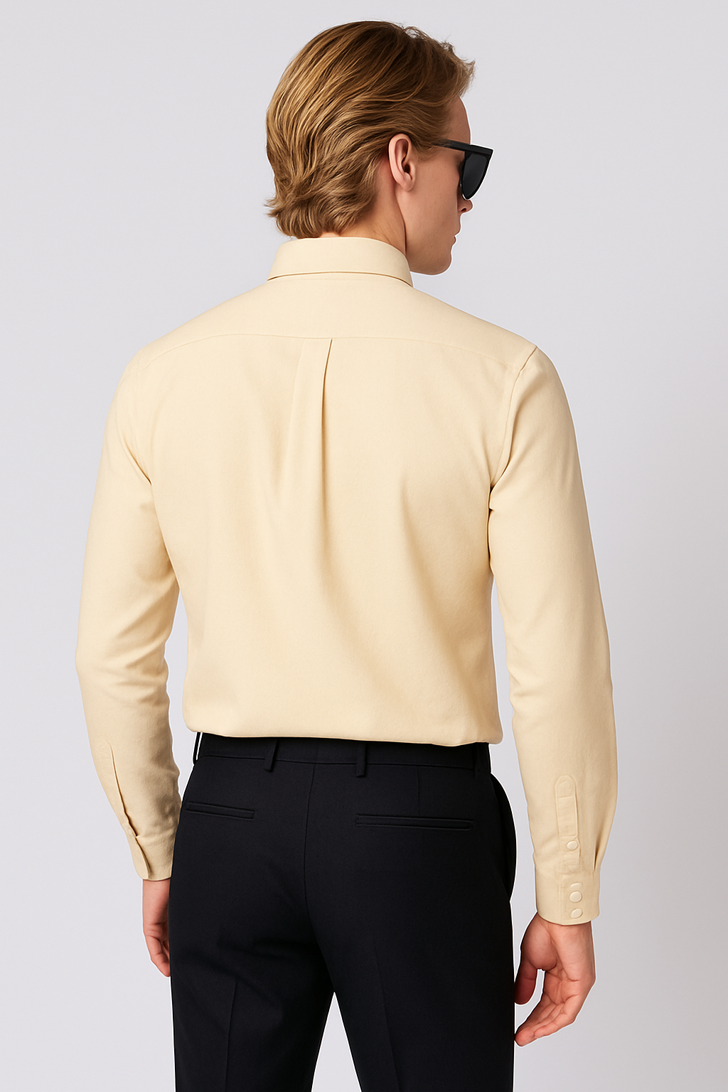 Heritage Horse Embroidered light yellow Shirt